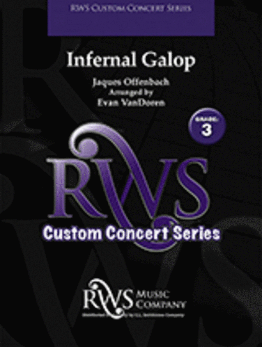 Infernal Galop Concert Band scores gallery preview page 1