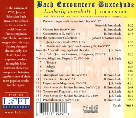 Bach Encounters Buxtehude: a J