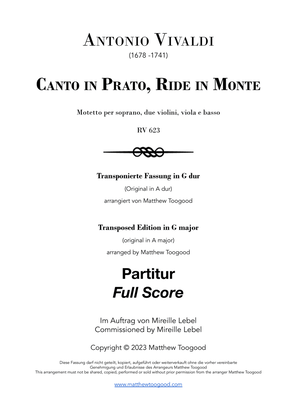 VIVALDI - RV 623 motetto: Canto in prato, ride in monte - G MAJOR