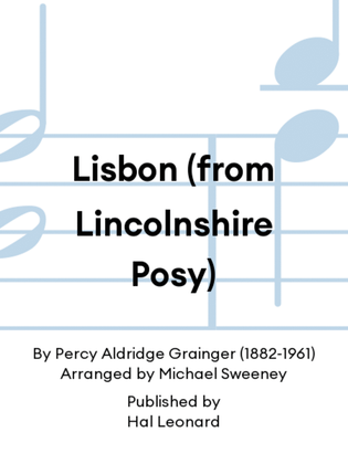 Book cover for Lisbon (from Lincolnshire Posy)