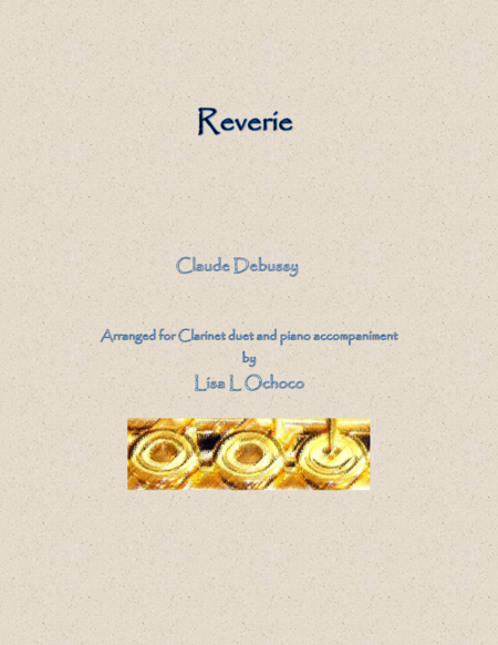 Reverie for Clarinet Duet and Piano image number null