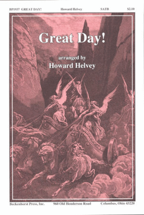 Book cover for Great Day! (SATB)