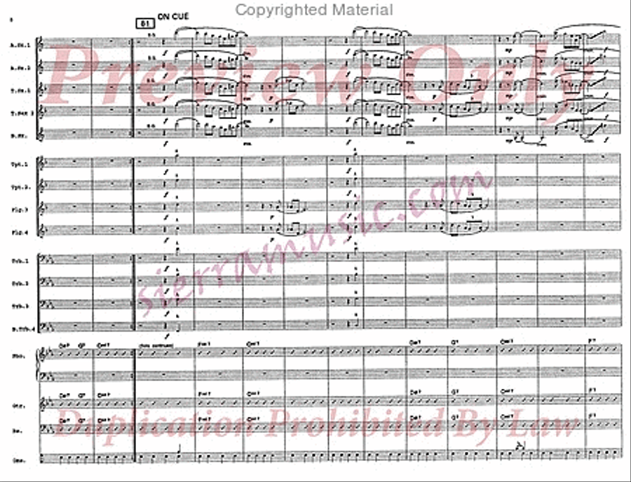 Work Song Jazz Ensemble scores gallery preview page 9
