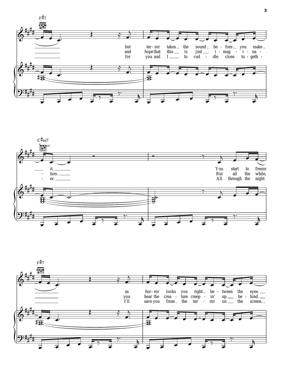 Thriller Thriller Acoustic Guitar scores gallery preview page 3