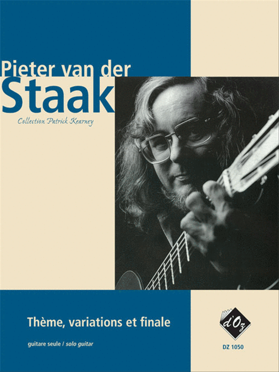 Thème, variations et finale Classical Guitar scores gallery preview page 1