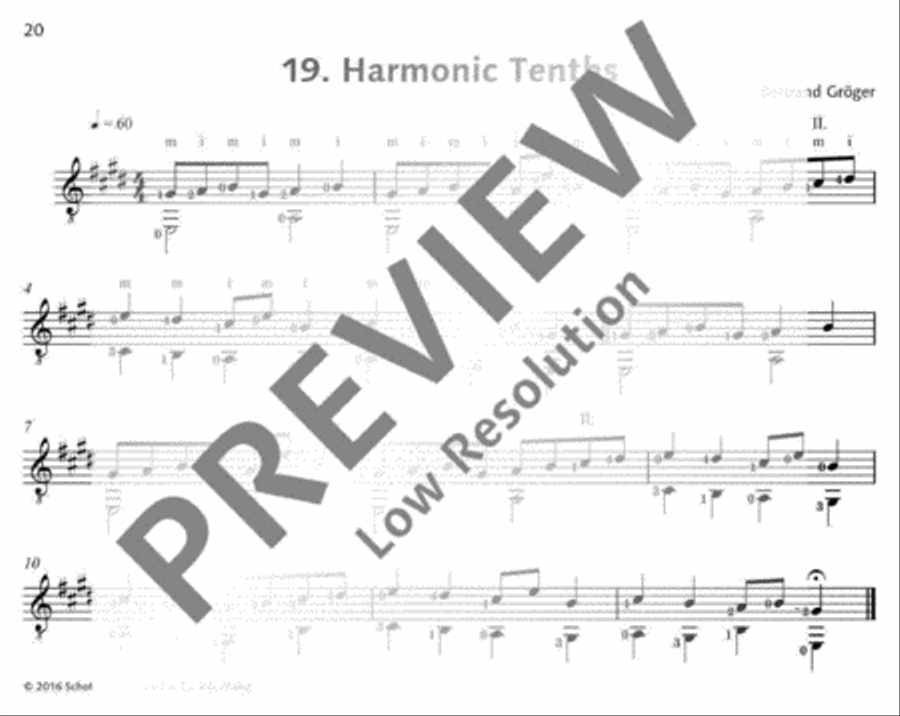 Progressive Etudes I Acoustic Guitar scores gallery preview page 21