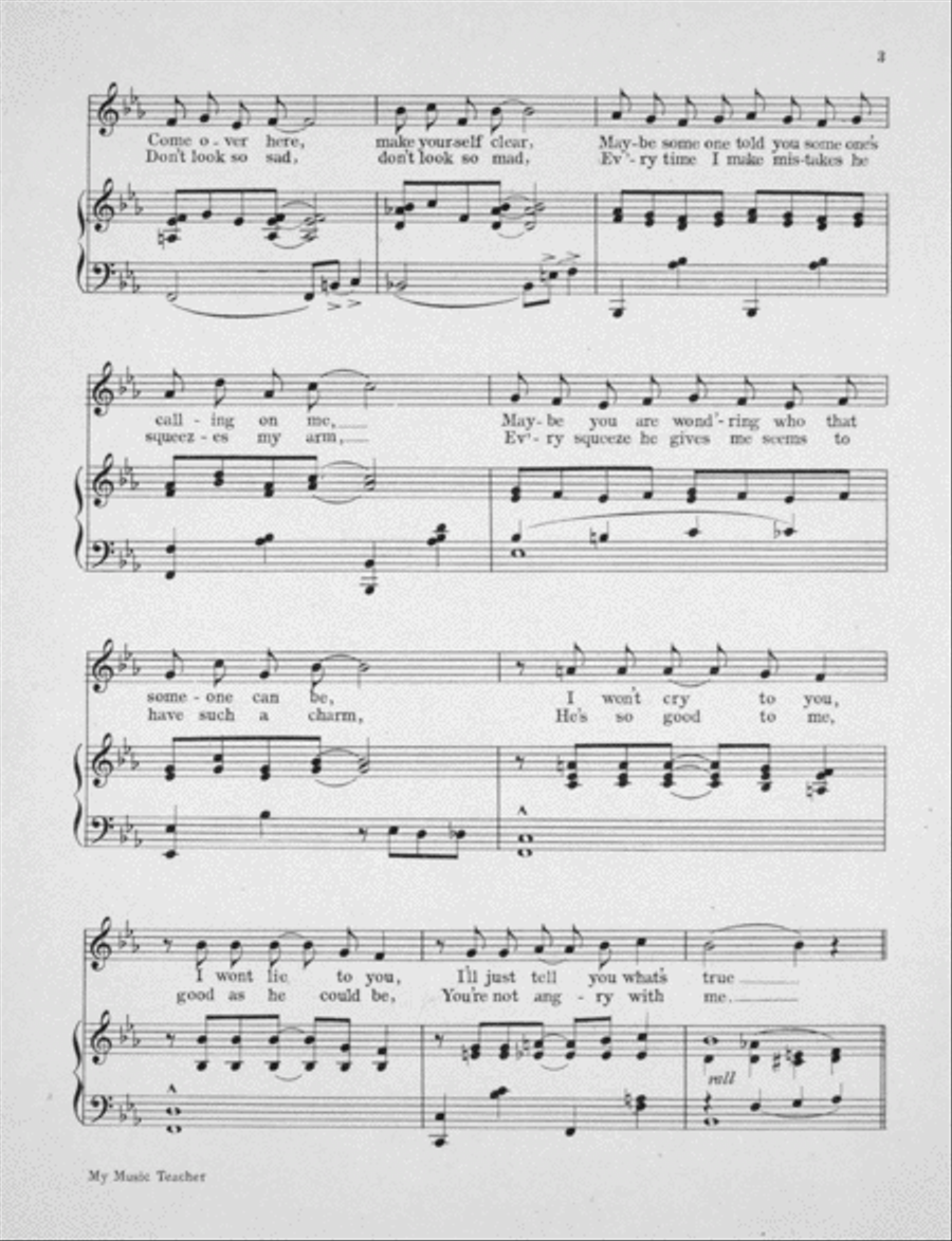 My Music Teacher Voice scores gallery preview page 3
