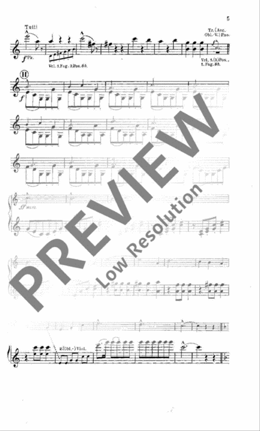 Kaiserwalzer Oboe scores gallery preview page 5