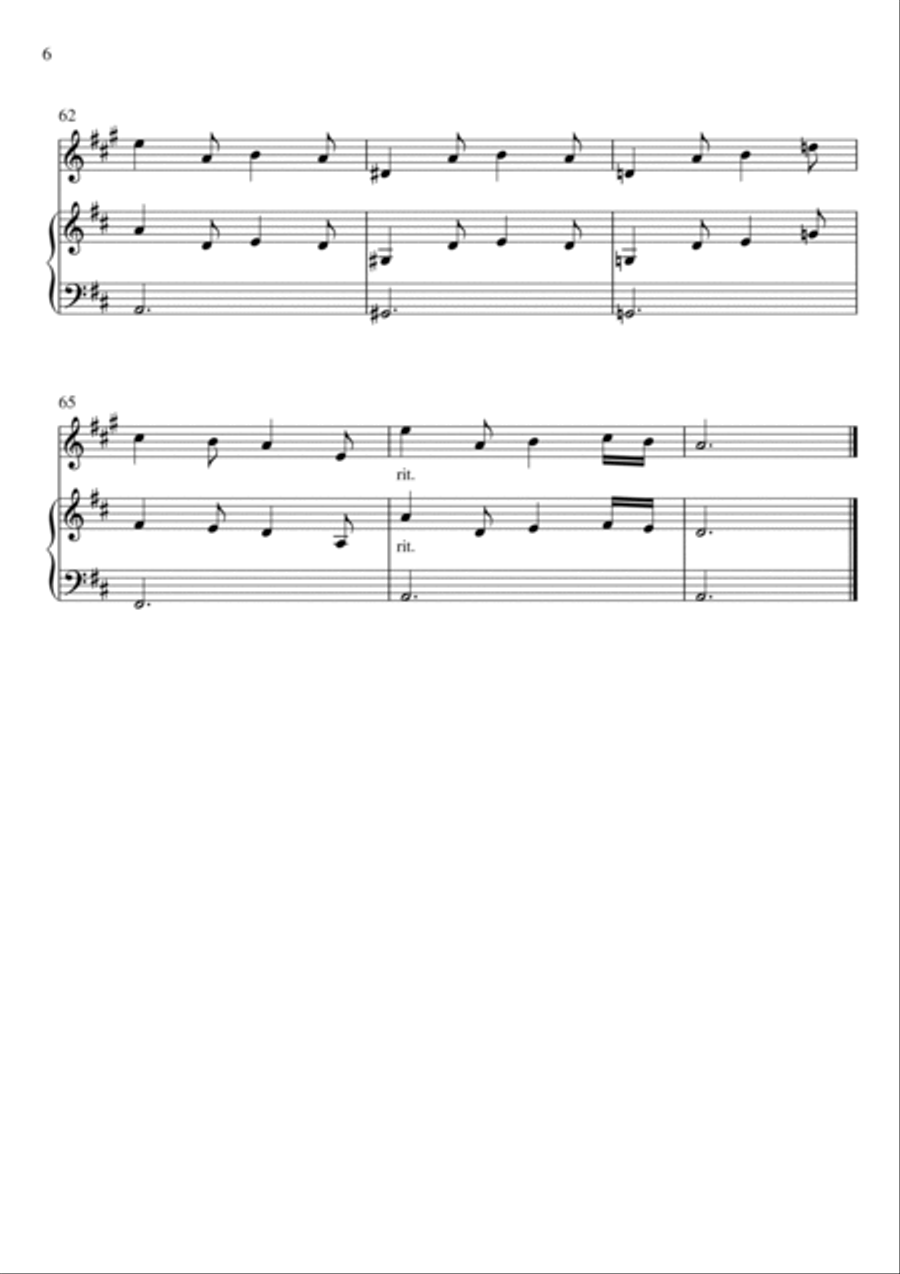 Fallen Down (from Undertale) Small Ensemble scores gallery preview page 6