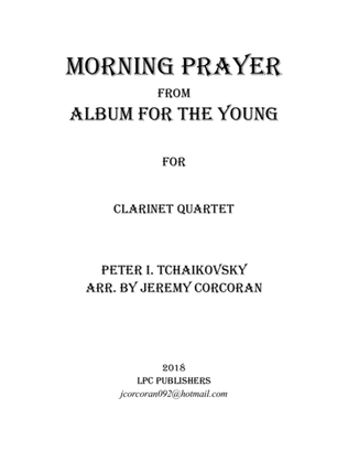 Morning Prayer for Clarinet Quartet