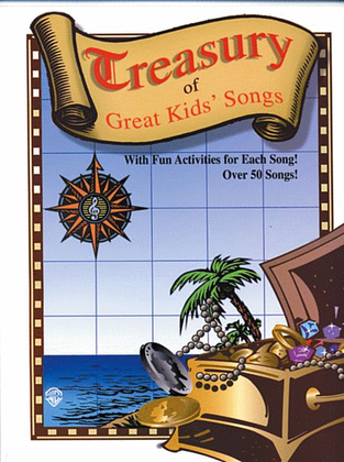 Book cover for Treasury of Great Kids' Songs