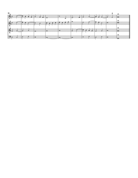37. Suesser Vater (arrangement for 4 recorders)