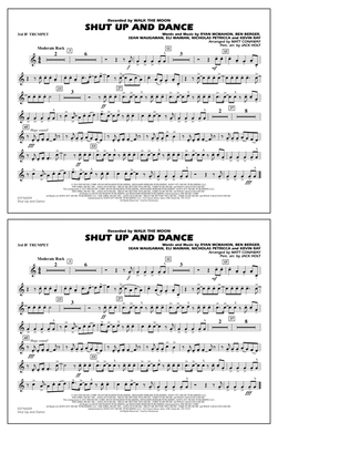 Shut Up and Dance (Arr. Matt Conaway) - 3rd Bb Trumpet
