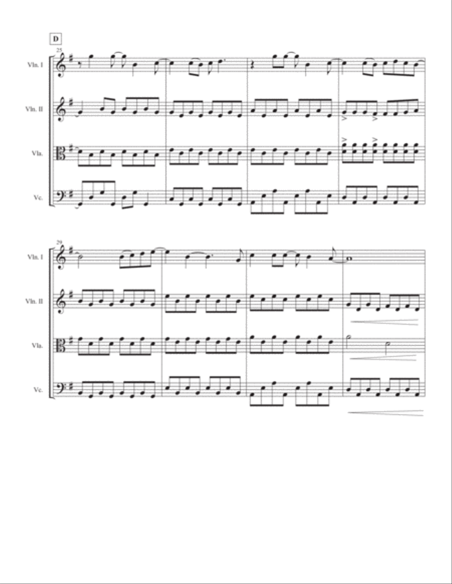 100 Years String Quartet scores gallery preview page 4