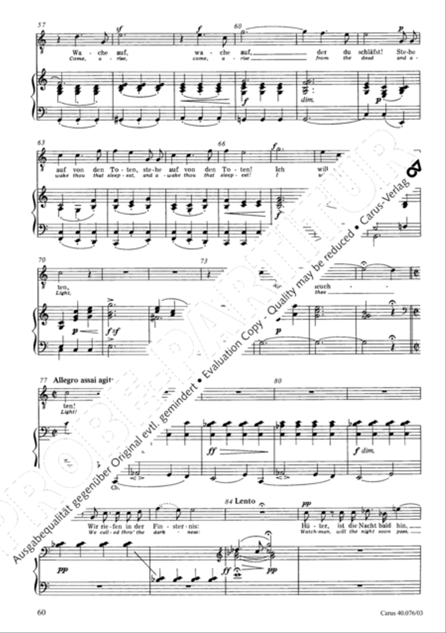 Hymn of Praise, MWV A 18 Hymn of Praise, MWV A 18 SSAATB scores gallery preview page 61