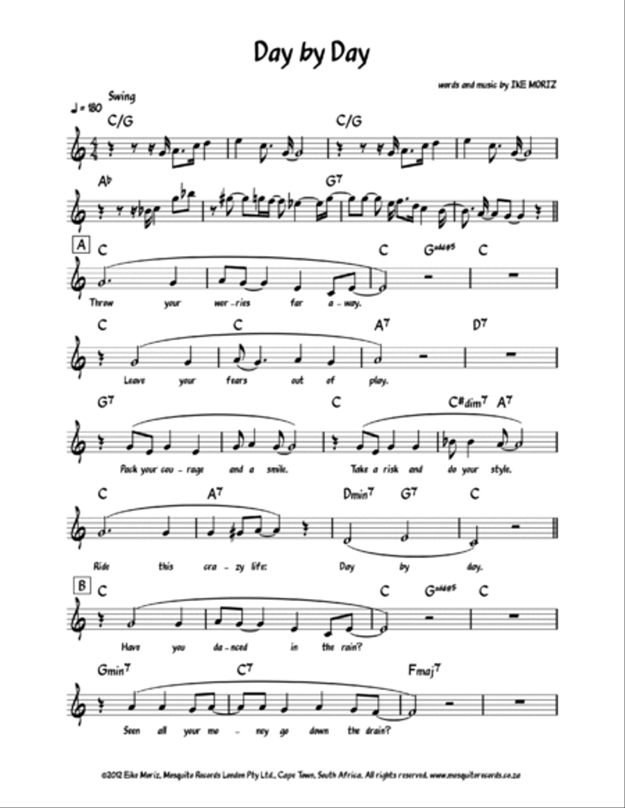 Day By Day Day By Day Piano scores gallery preview page 2