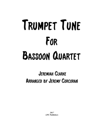 Trumpet Tune for Bassoon Quartet