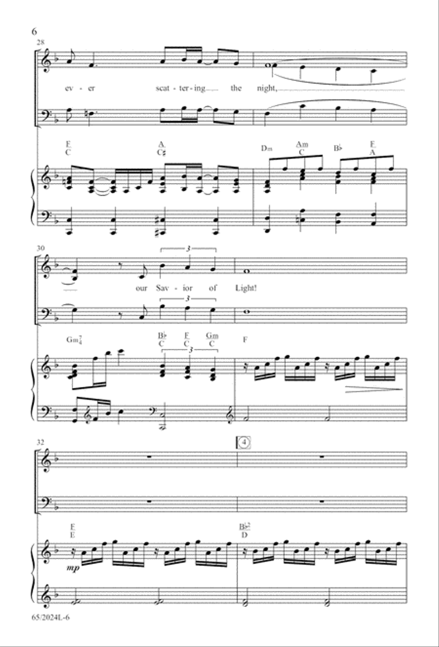 Child of Hope 3-Part scores gallery preview page 7