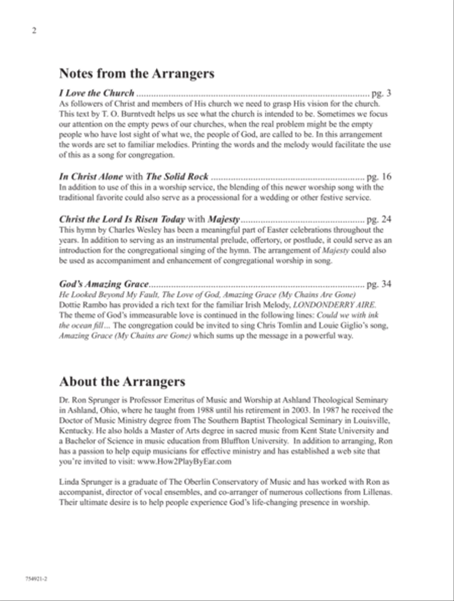 Worship His Majesty Organ scores gallery preview page 2
