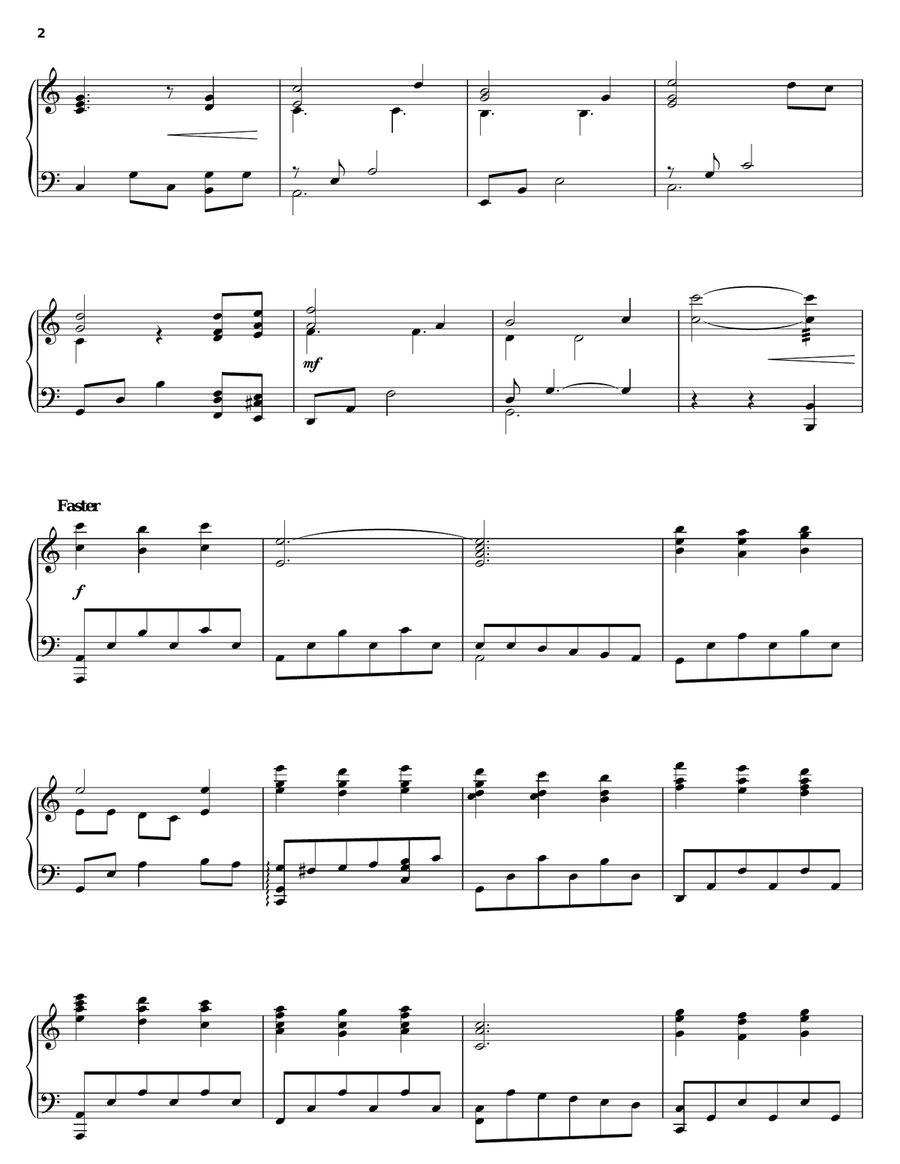 Brothers Piano Solo scores gallery preview page 2