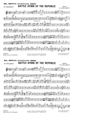 Book cover for Battle Hymn Of The Republic - Eb Trumpet