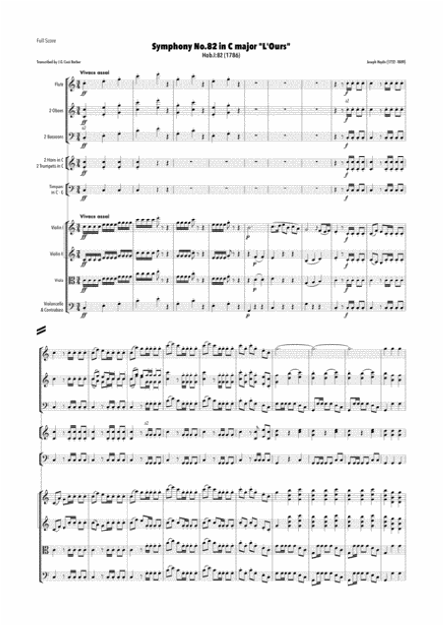 Haydn - Symphony No.82 in C major, Hob.I:82 