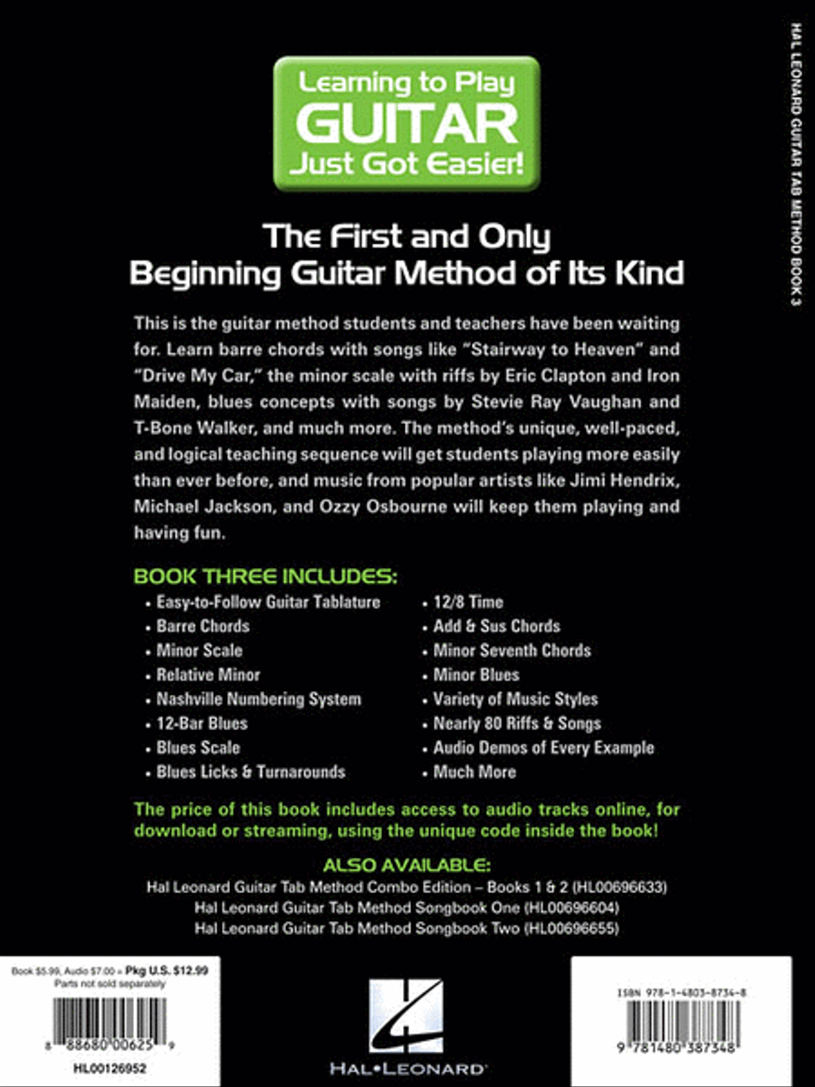 Hal Leonard Guitar Tab Method – Book 3 Guitar Tablature scores gallery preview page 2