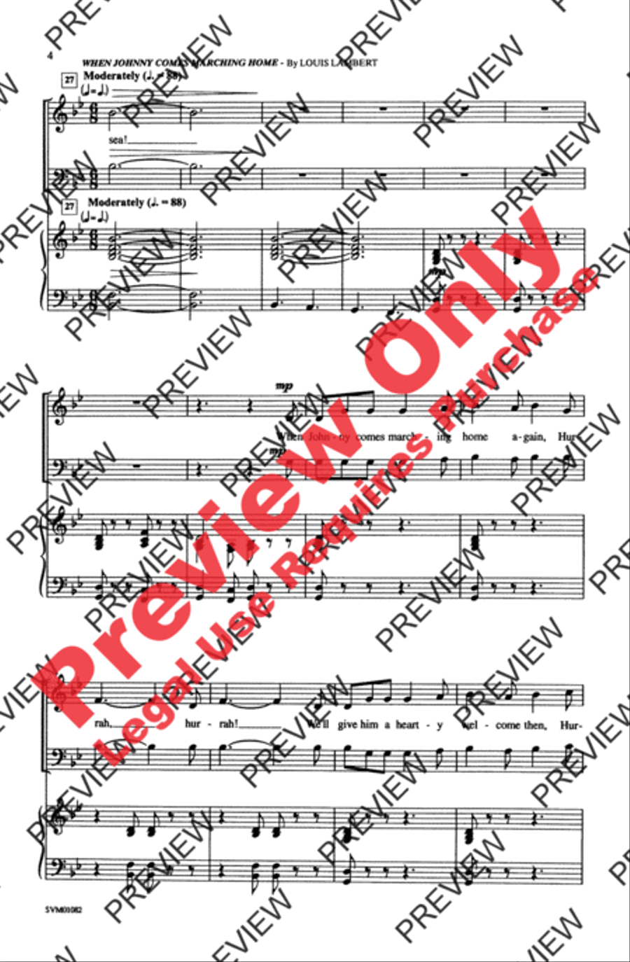 An American Celebration An American Celebration 3-Part scores gallery preview page 4