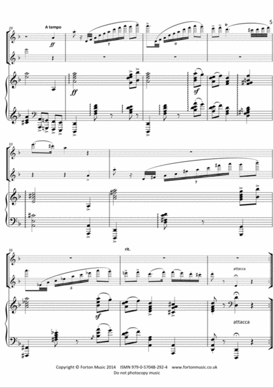 Swedish Dances Set of Parts scores gallery preview page 5
