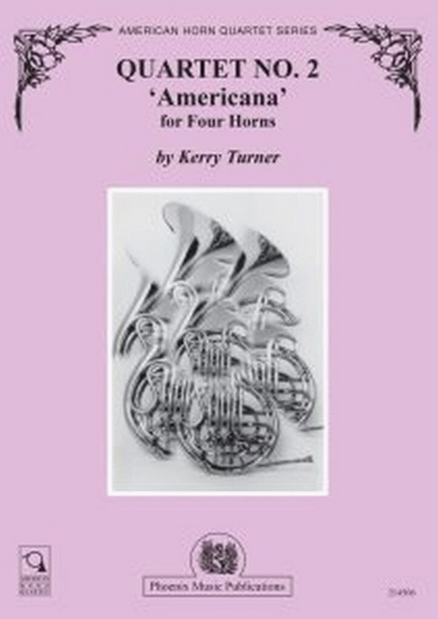 Quartet No 2 Americana Horn scores gallery preview page 1