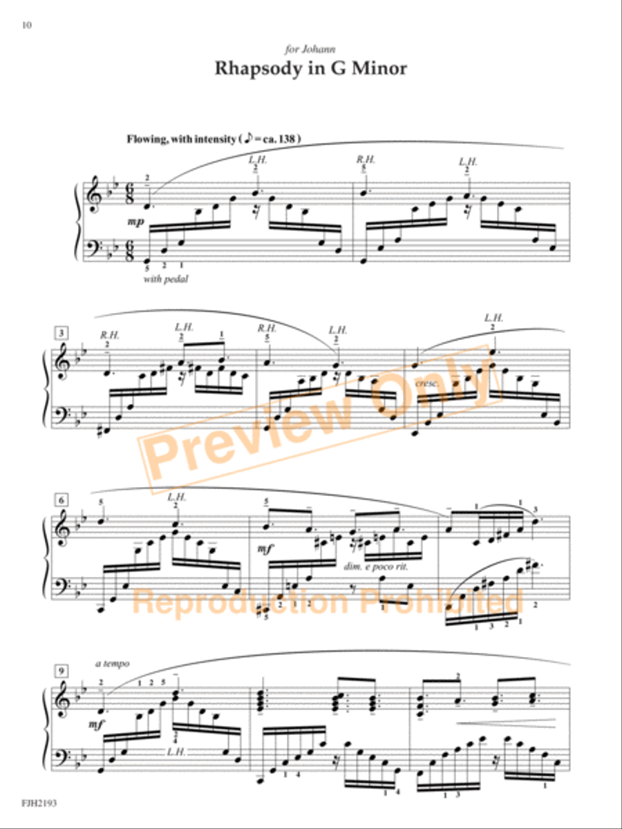 Lyric Scenes (NFMC) Piano Solo scores gallery preview page 4