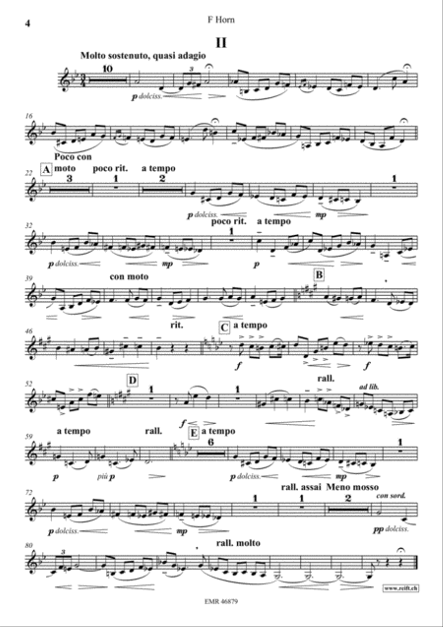 Concert-Poeme Horn scores gallery preview page 5