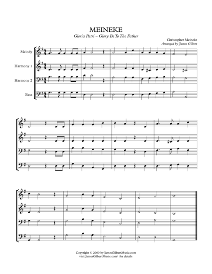 MEINEKE Small Ensemble scores gallery preview page 1