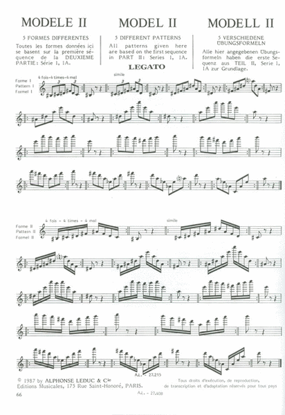 Exercices Sur Des Sequences Inhabituelles Vol.2, No.3 (flute Solo)