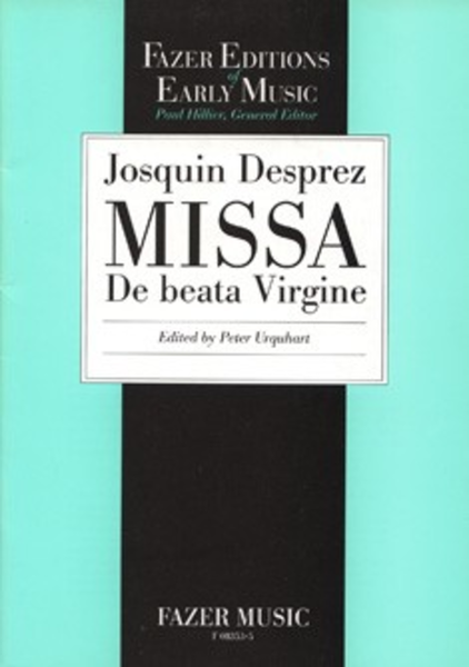 Missa De Beata Virgine