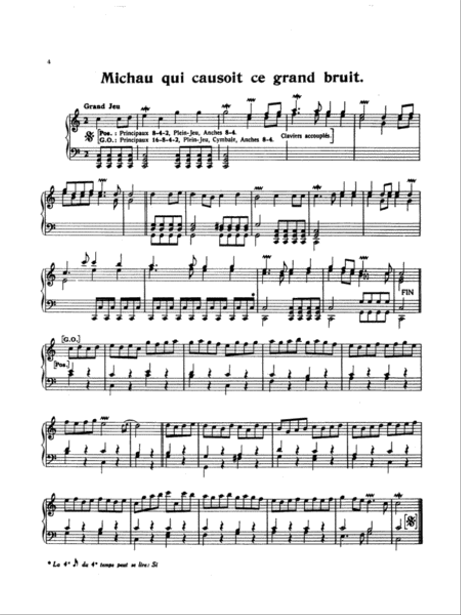 Dandrieu: Noels Dandrieu: Noels Organ scores gallery preview page 1