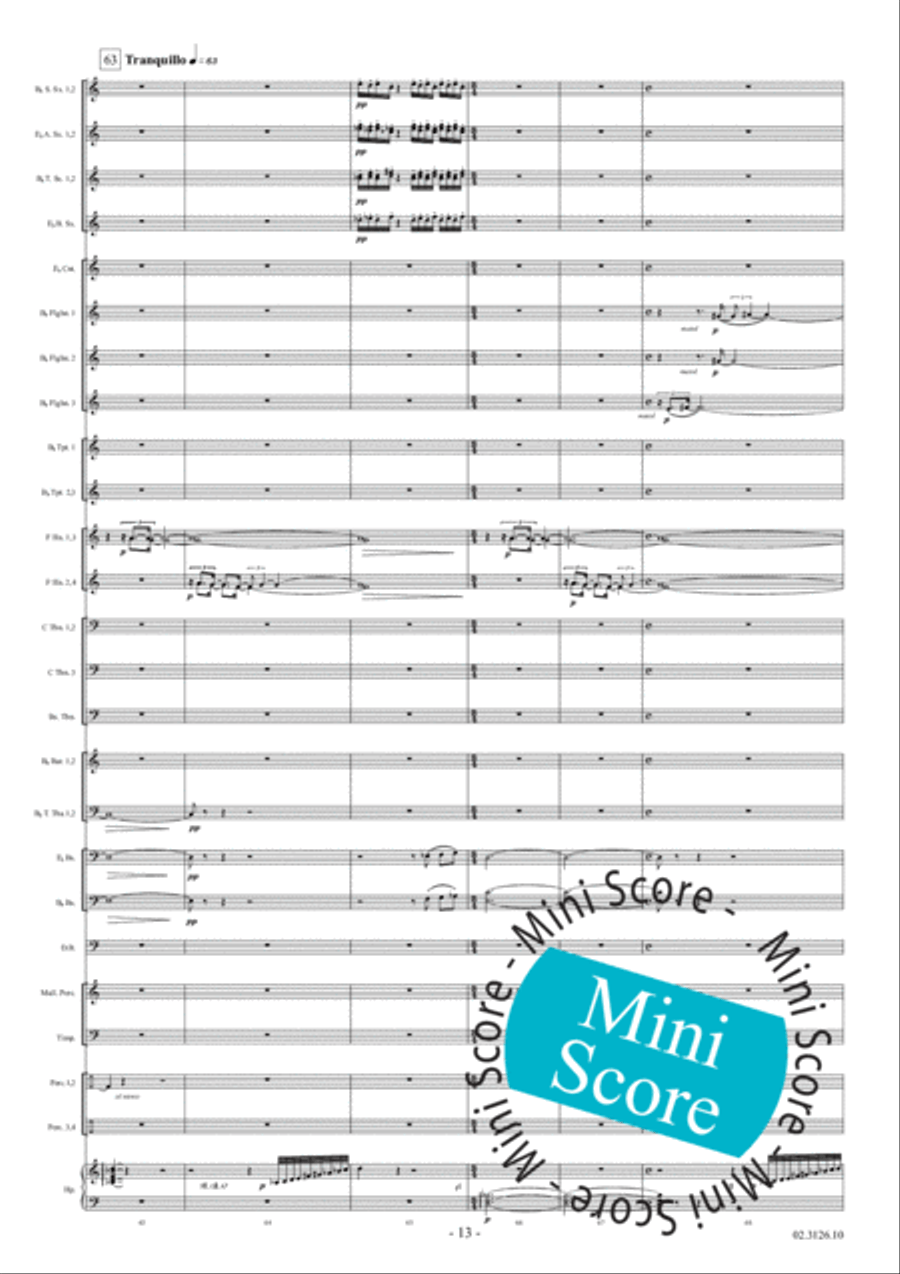 Migyur Fanfare Band scores gallery preview page 19