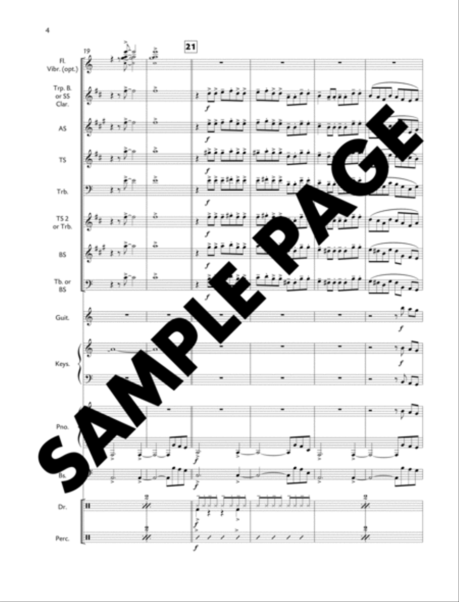 Lir Illir Big Band scores gallery preview page 5