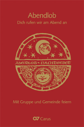 Book cover for Abendlob. Dich rufen wir am Abend an