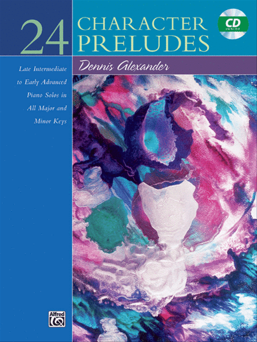 24 Character Preludes Piano Solo scores gallery preview page 1