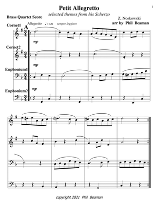 Petit Allegretto-Noskowski-Brass Quartet 2