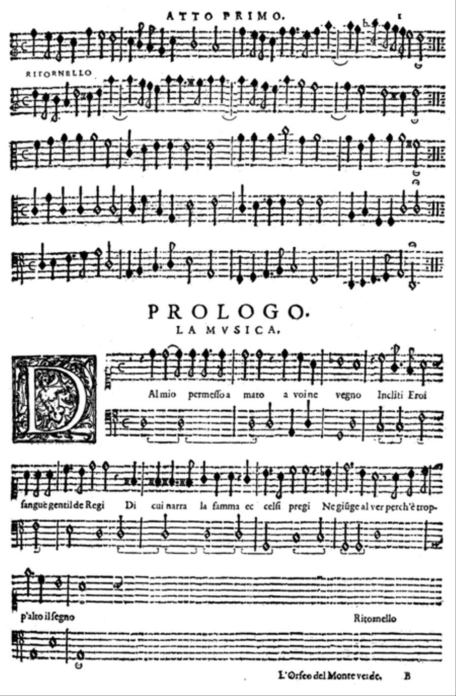 L'Orfeo - Favola in musica Mixed Choir scores gallery preview page 2