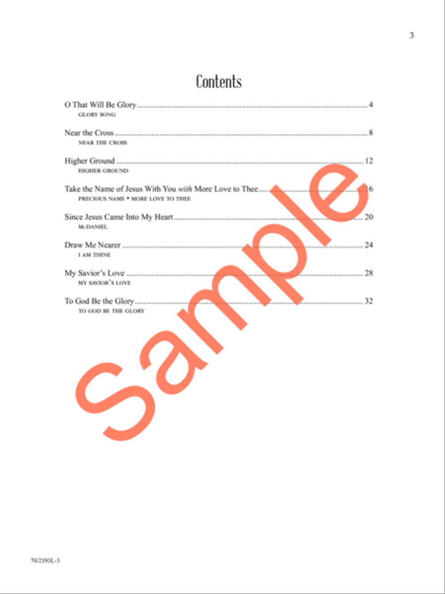 That Will Be Glory! Piano Solo scores gallery preview page 4
