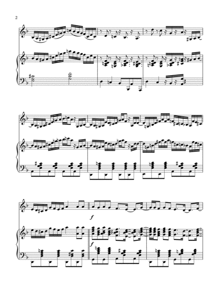 "Dark Eyes" ("Очи Чёрные")-Piano Background for Alto Sax and Piano (Jazz/Pop Version) image number null