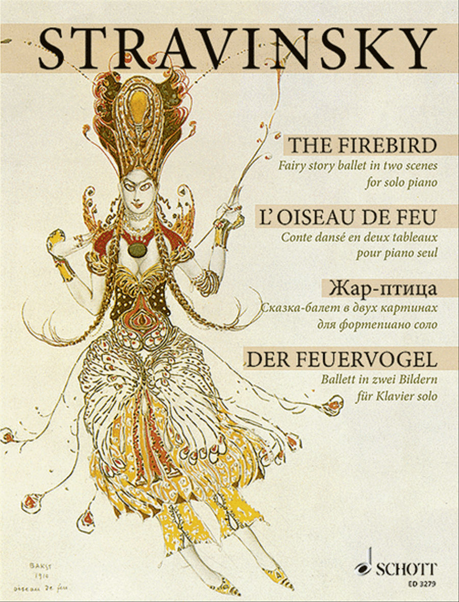 L'oiseau de feu - The Firebird Piano scores gallery preview page 1