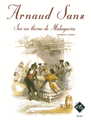 Book cover for Sur un thème de Malagueña