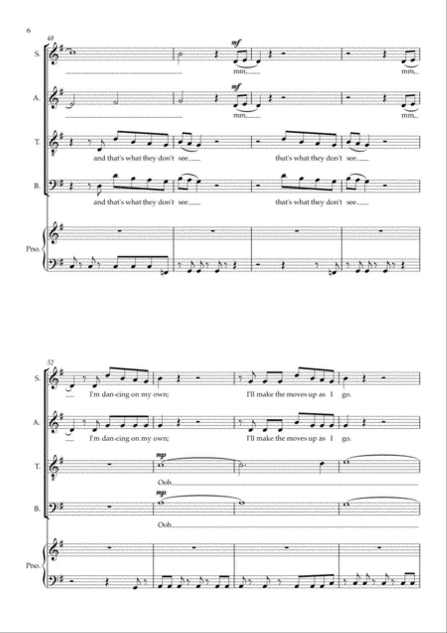 Shake It Off Shake It Off 4-Part scores gallery preview page 6