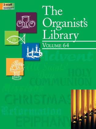 Book cover for The Organist's Library, Vol. 64