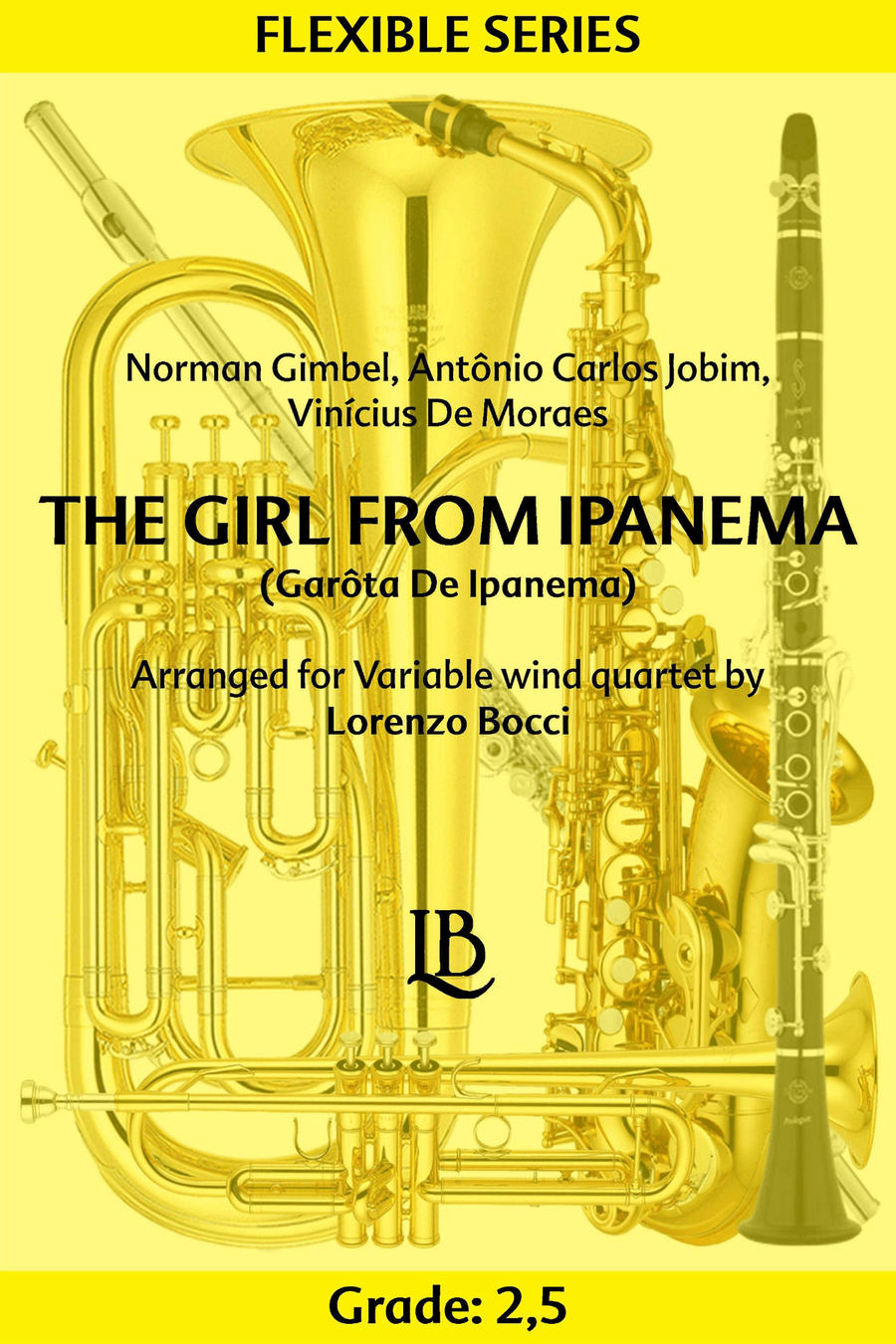 The Girl From Ipanema (Garôta De Ipanema) Concert Band scores gallery preview page 1