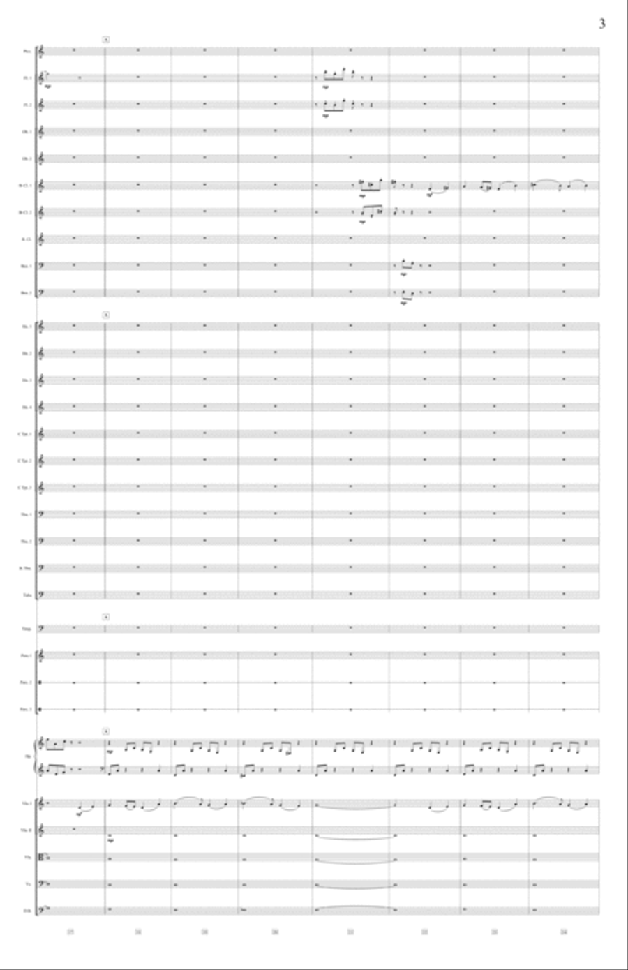 A Joyful Spring - score and parts Full Orchestra scores gallery preview page 5